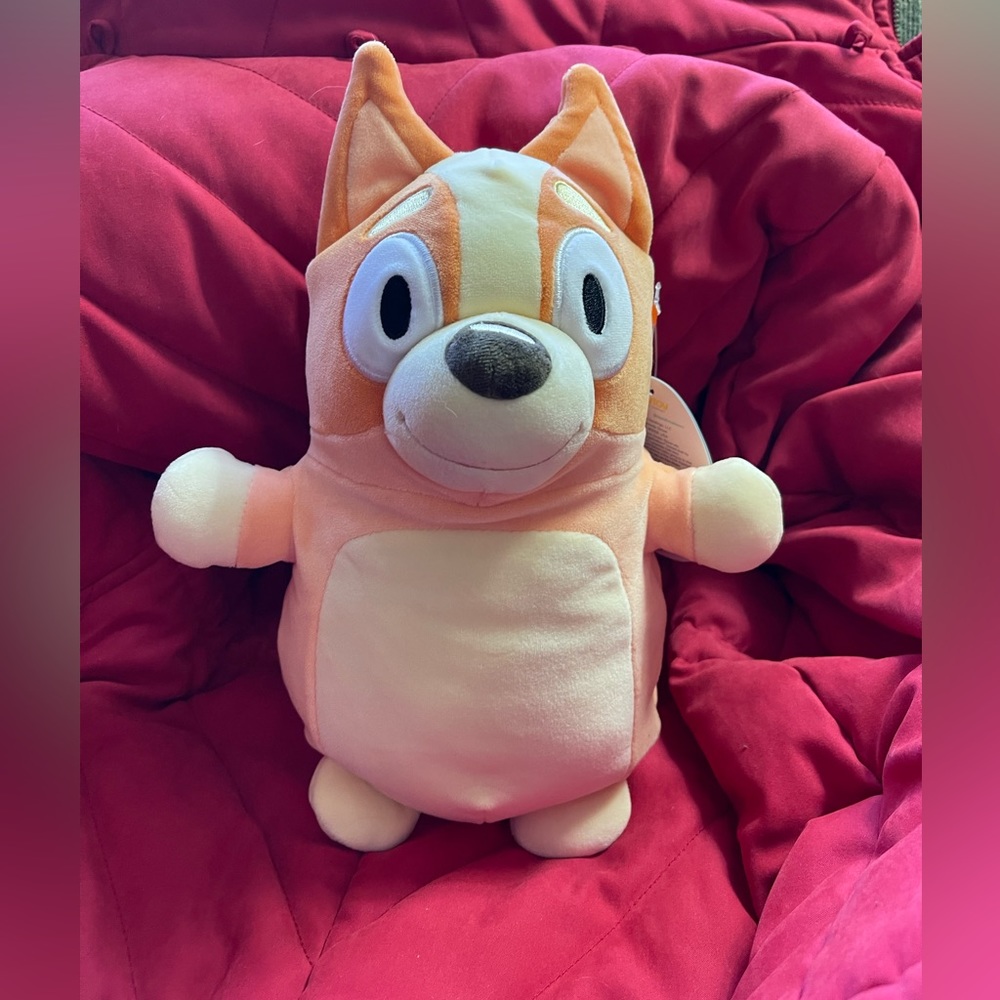 Squishmallow Bluey Hugmee 10” Bingo